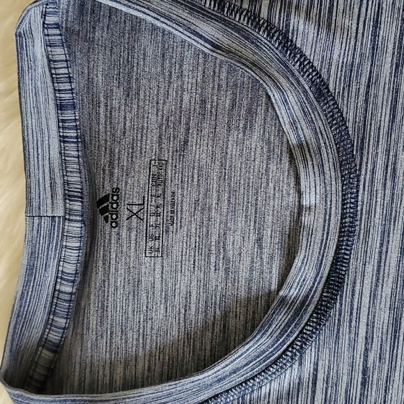 Mens Adidas blue performance t shirt sz XL - Picture 4 of 5